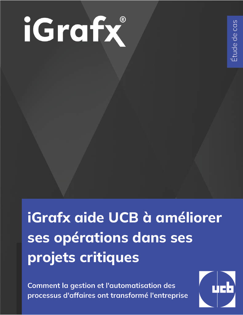 iGrafx aide UCB à améliorer ses opérations dans ses projets critiques