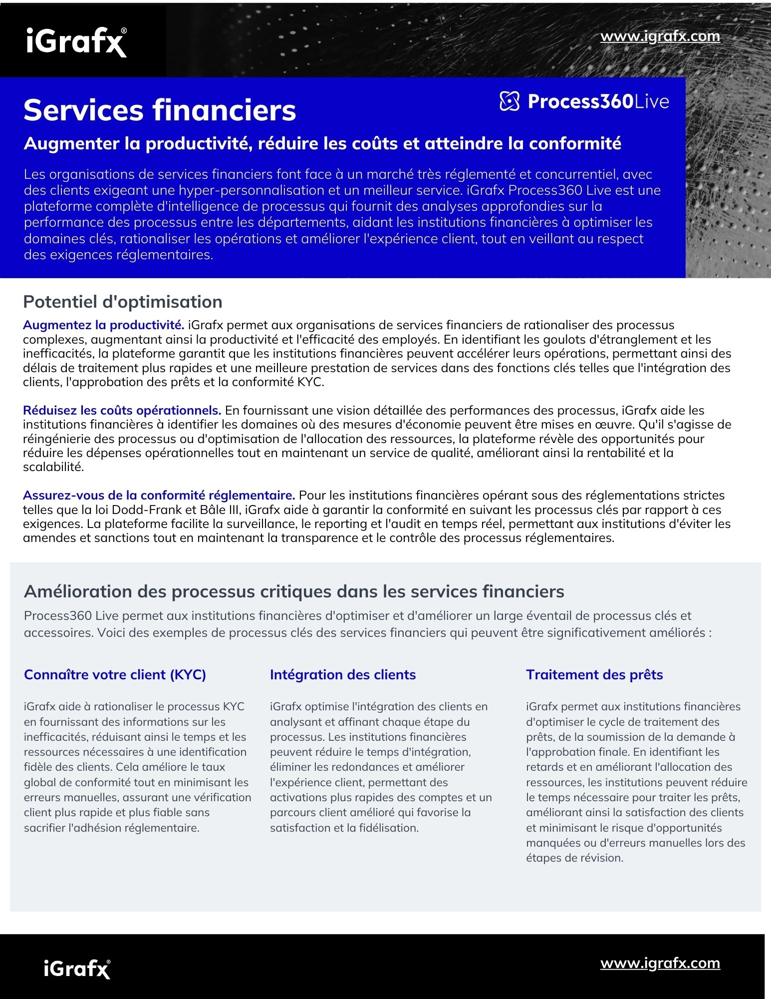 Financial Services Datasheet - FR