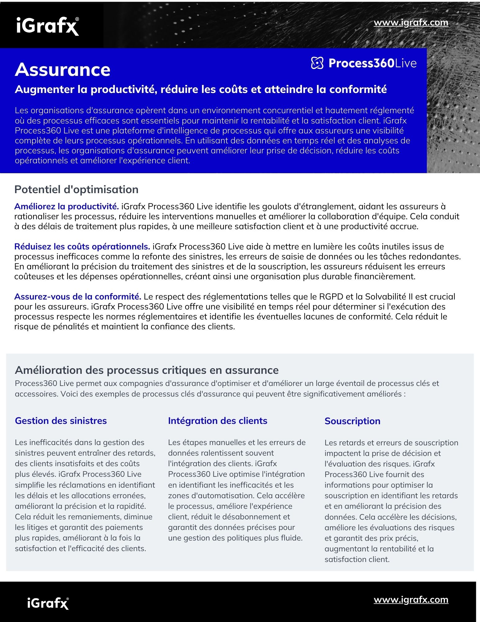 Insurance Datasheet - FR