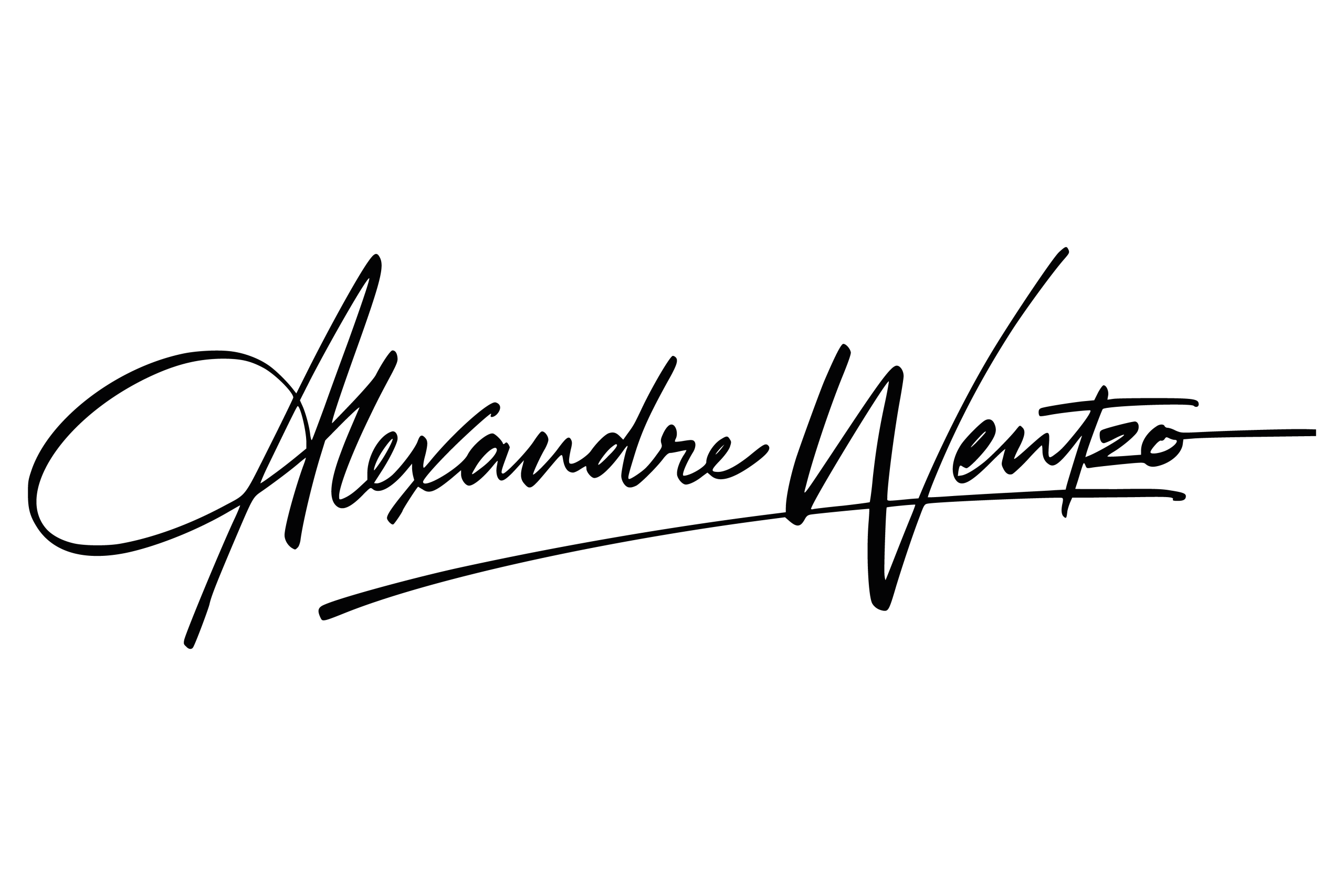 Alexandre Wentzo signature
